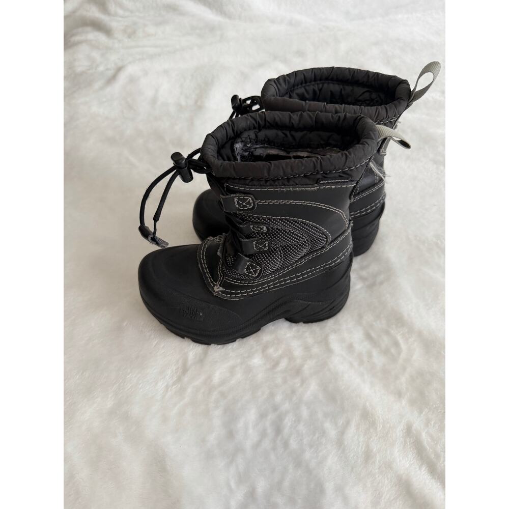 Northface Snow Boot Kids Size 10-11  Black Size Tag Removed, Insoles removed - Picture 2 of 4